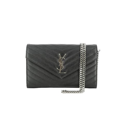 sac ysl noir matelassé|YSL SAINT LAURENT CASSANDRE MATELASSÉ FLAP .